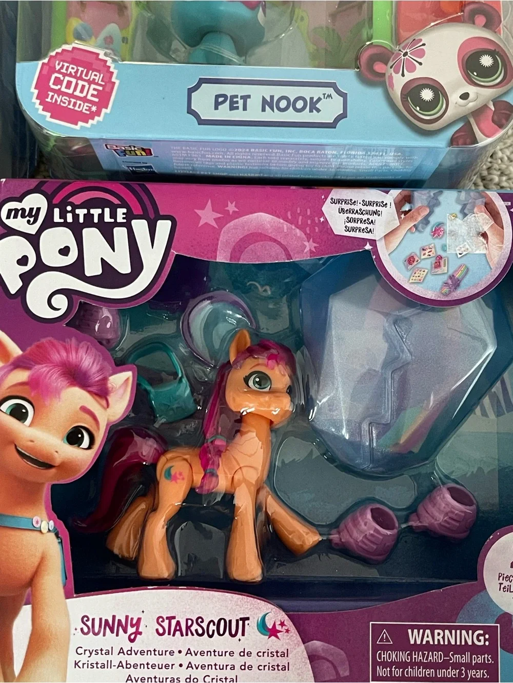 New Sealed Littlest Pet Shop & My Little Pony Toy Bundle LPS MLP